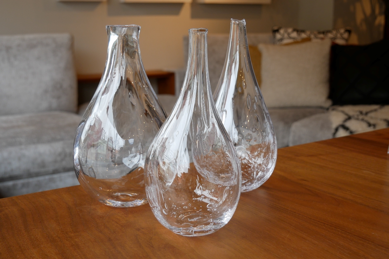 gla-gla 宙吹きガラス 一輪挿し #a 5