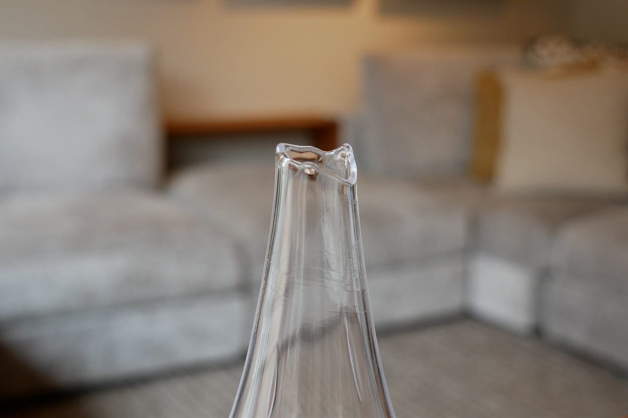 gla-gla 宙吹きガラス 一輪挿し 4