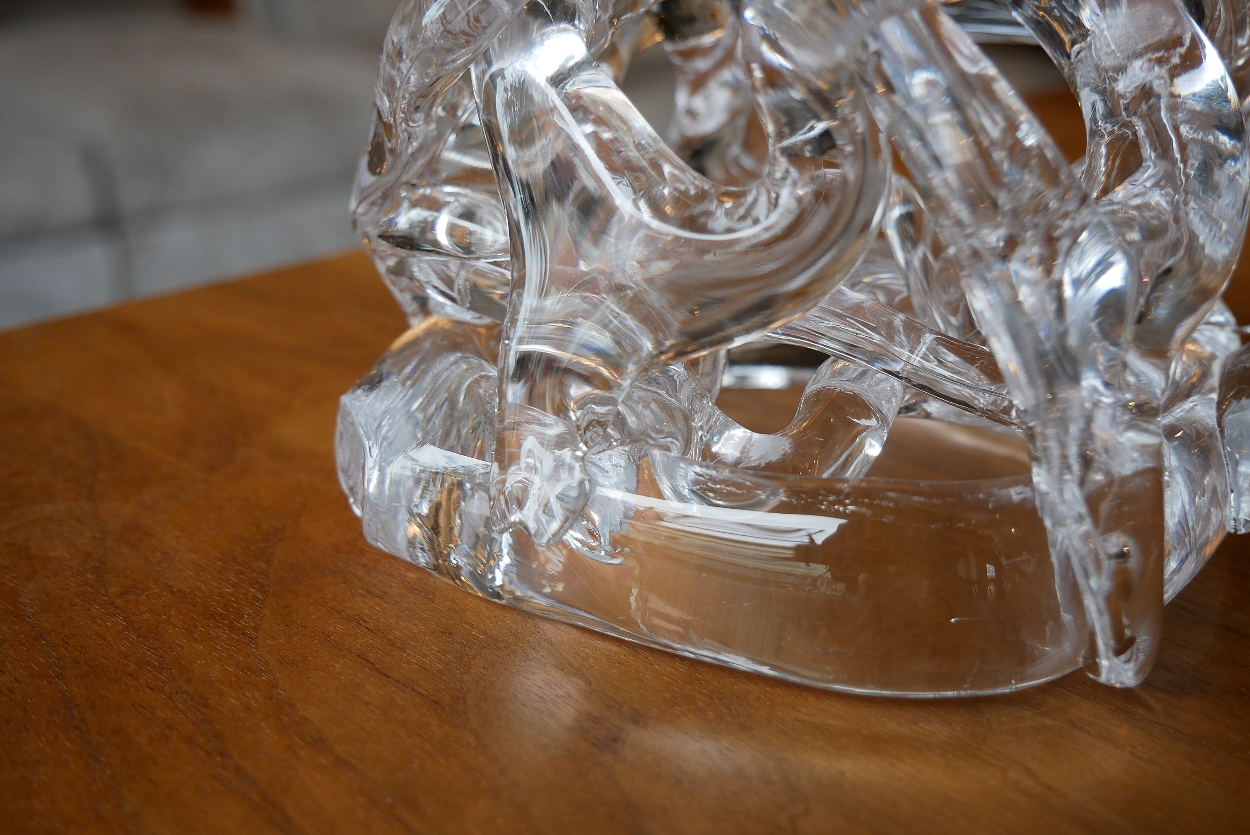 gla-gla 宙吹きガラス 花留め L 2