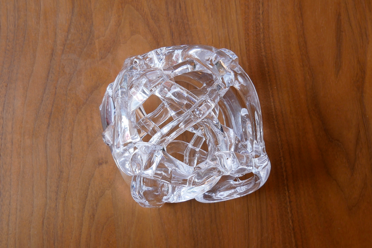 gla-gla 宙吹きガラス 花留め L 3