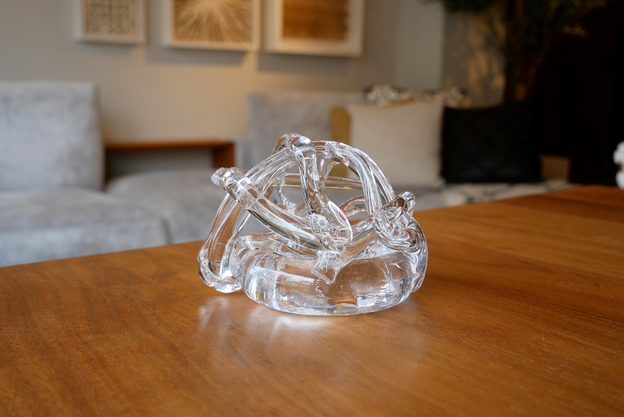 gla-gla 宙吹きガラス 花留め M 1