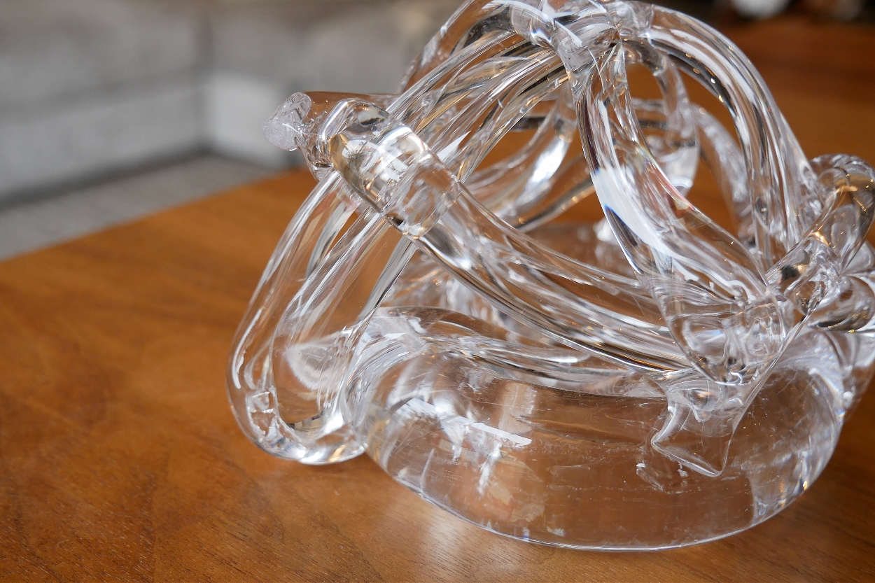 gla-gla 宙吹きガラス 花留め M 3