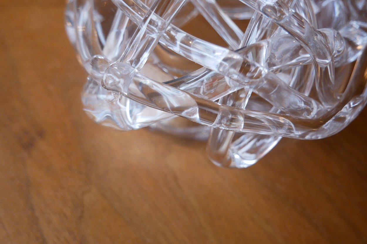 gla-gla 宙吹きガラス 花留め S 3