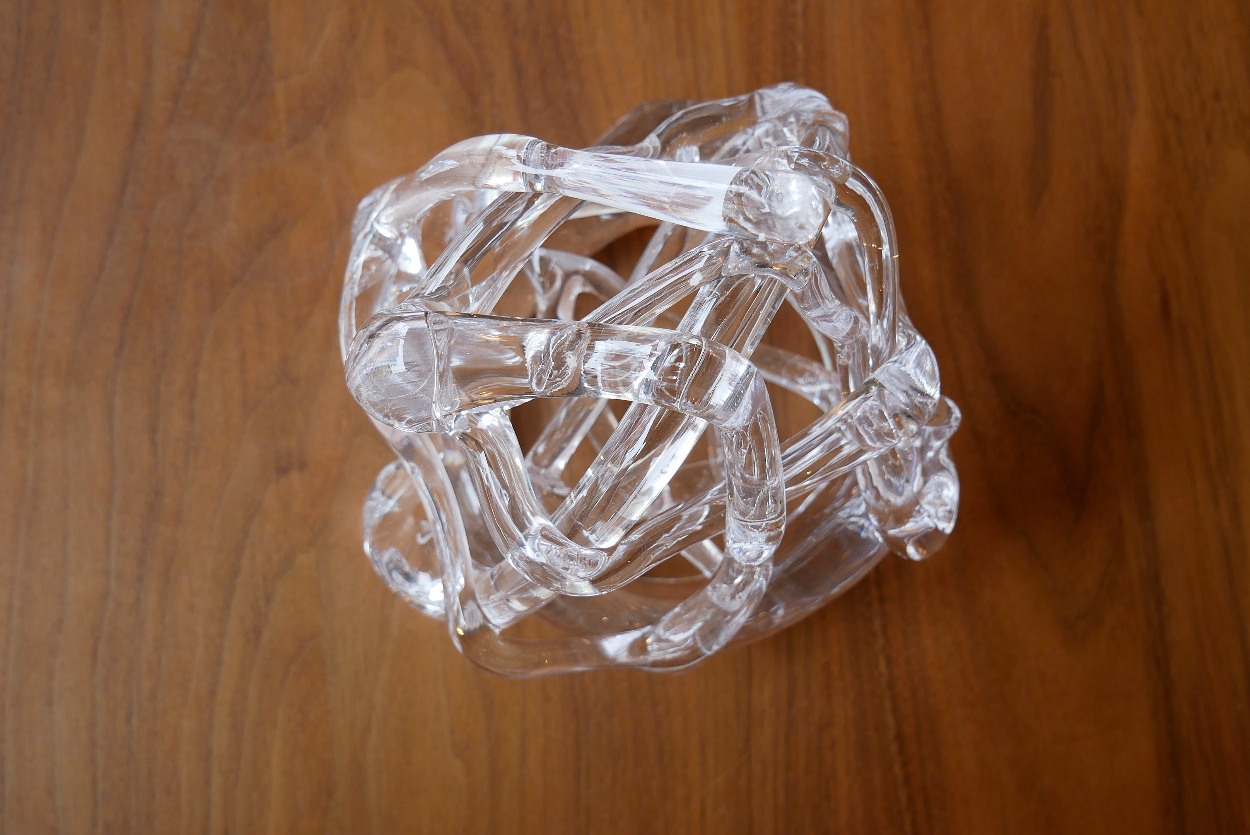 gla-gla 宙吹きガラス 花留め XL  3