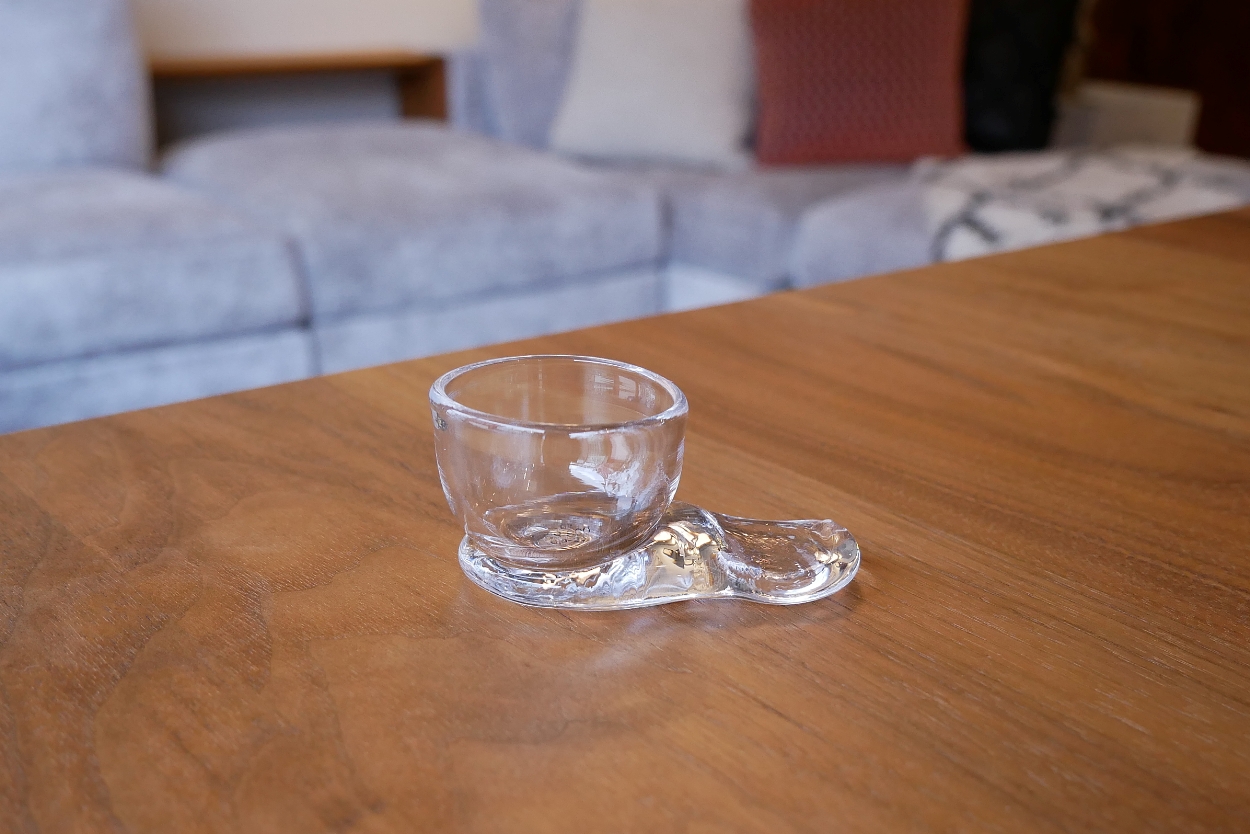 gla-gla 宙吹きガラス 花入れと箸置き 1