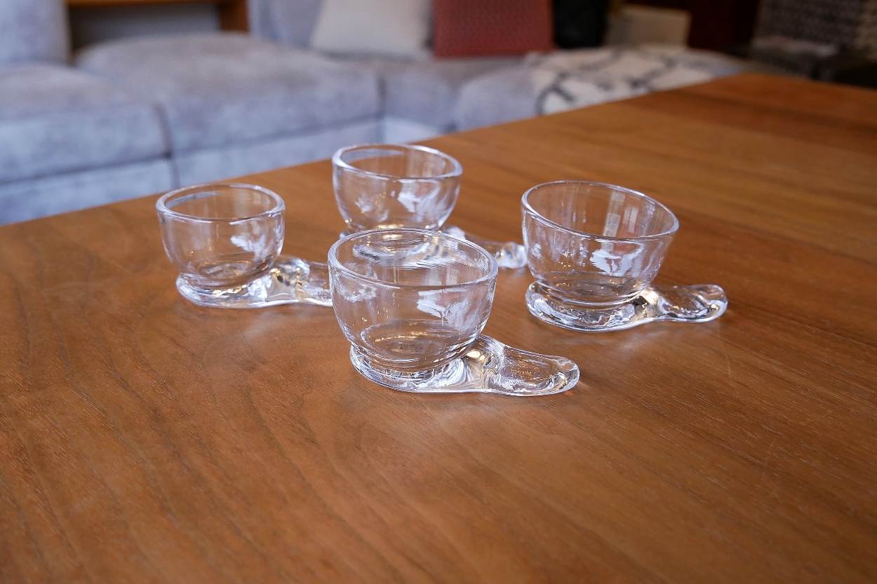 gla-gla 宙吹きガラス 花入れと箸置き 5