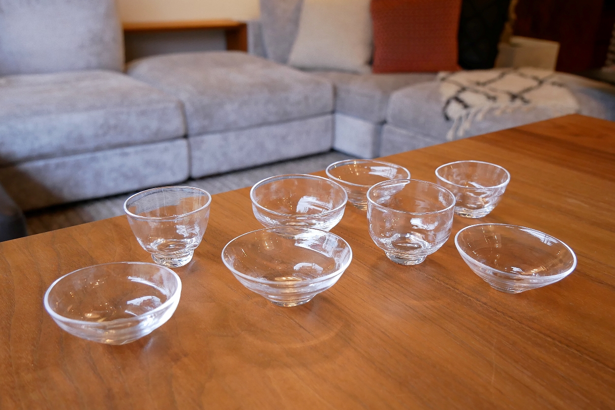 gla-gla 宙吹きガラス おちょこ 1
