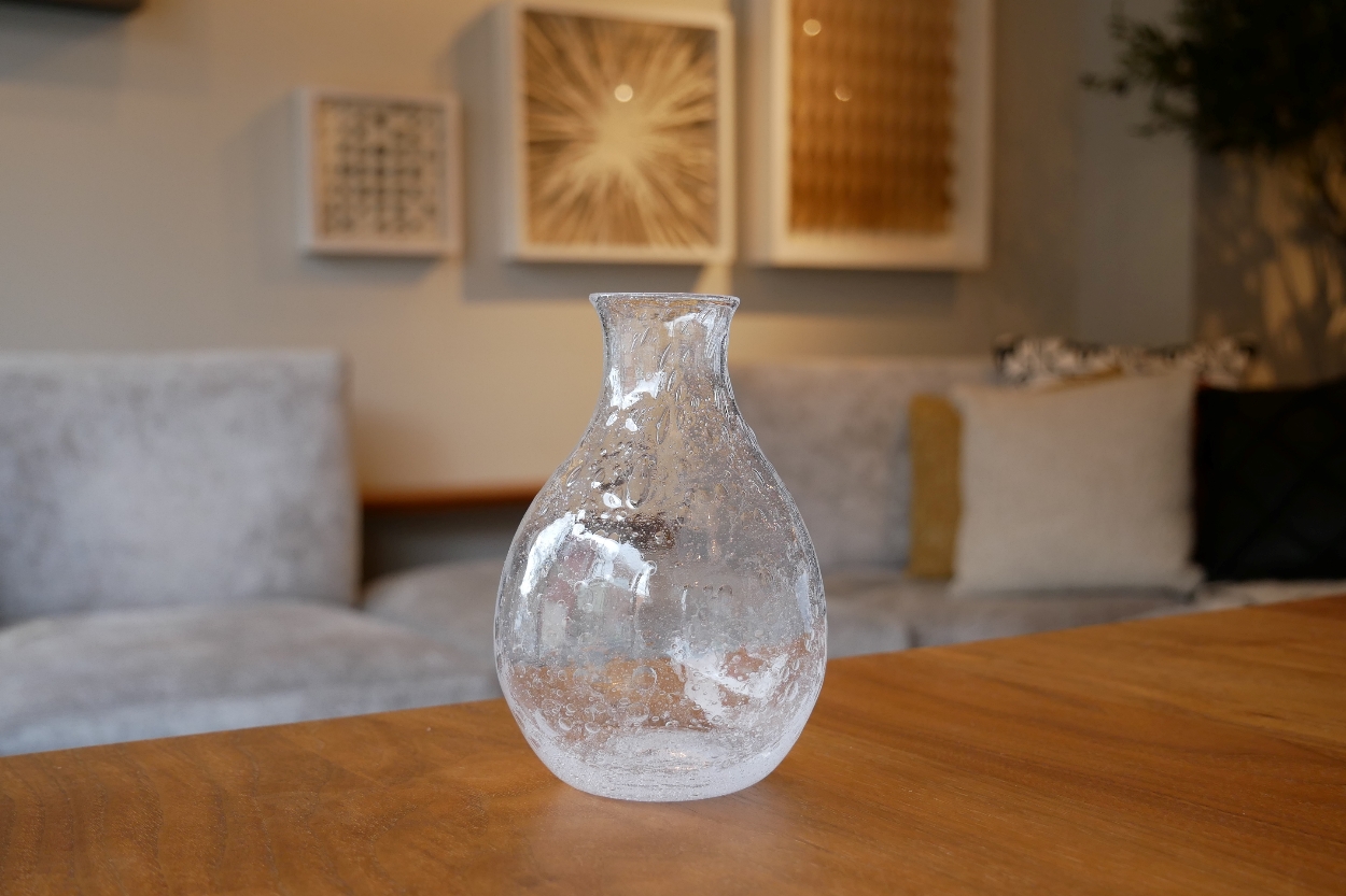 gla-gla 宙吹きガラス 徳利(月） 1