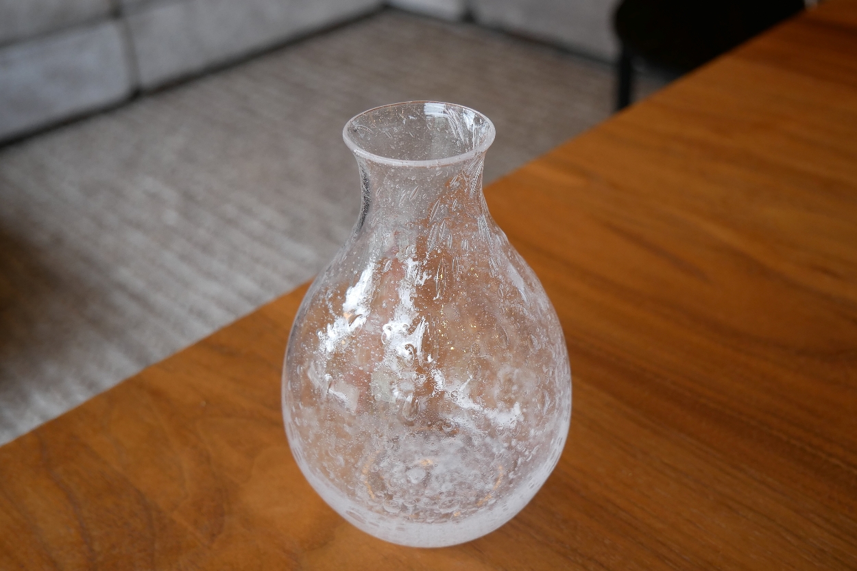 gla-gla 宙吹きガラス 徳利(月） 2