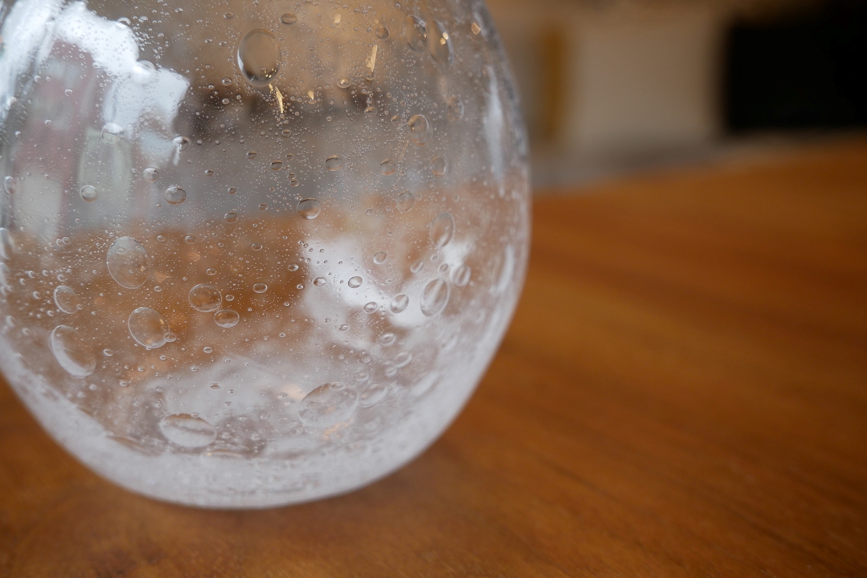 gla-gla 宙吹きガラス 徳利(月） 3