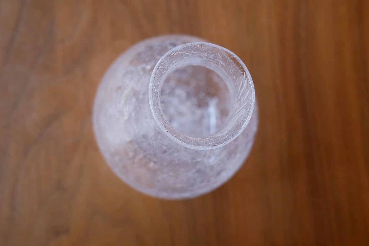 gla-gla 宙吹きガラス 徳利(月） 5