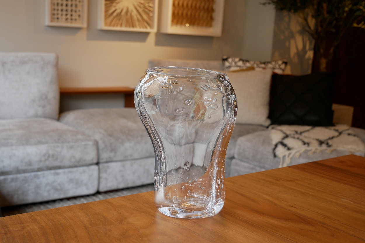 gla-gla 宙吹きガラス 花瓶（くびれ） 1