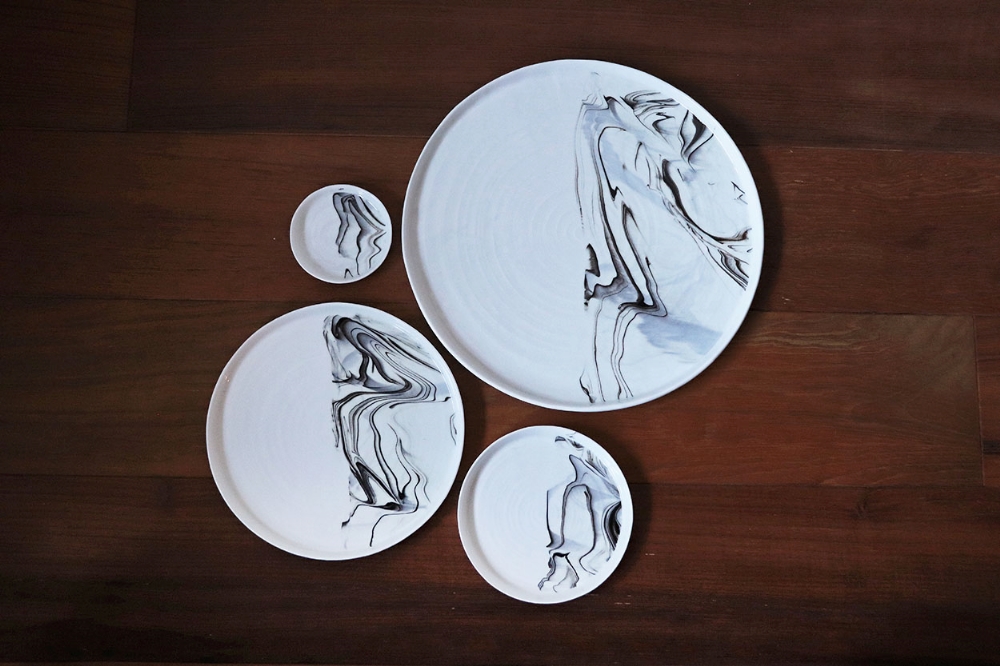Marble Plate Set - マーブル プレート セット 3