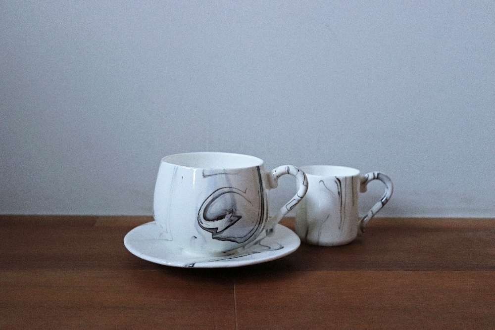 Marble Tea Cup Set - マーブル ティーカップ セット 1